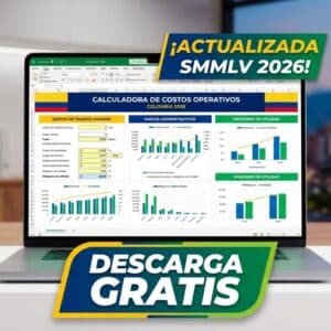 Plantilla de Costos Operativos Colombia 2026
